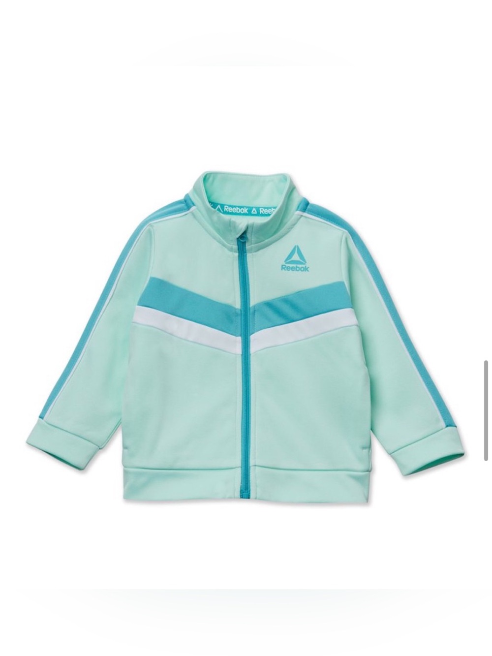 REEBOK Baby Zip-Up Jacket, Bodysuit and Jogger Pant Set- Size 6-9 months - Picture 5 of 8